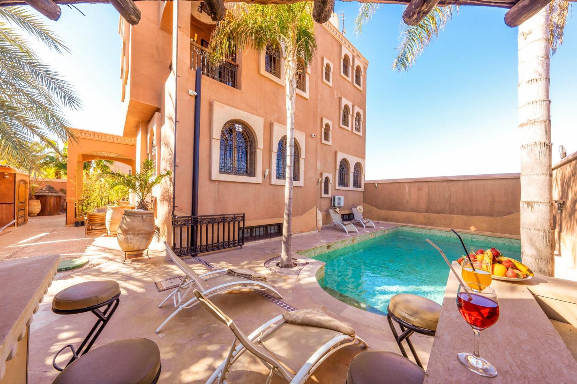 Villa Luxury - Pool - Marrakech - Marrákes Kültér fotó